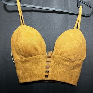 Olive ole crop top. Only worn once.